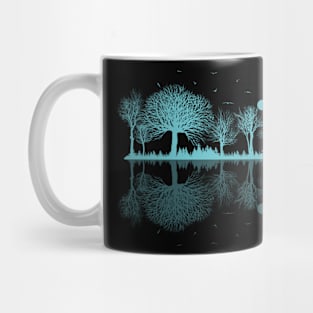 Nature Forest Trees Wildlife Reflection Outdoor Forest Mug